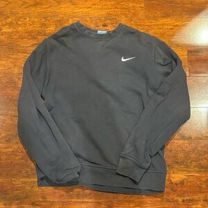 Nike Charcoal Sweatshirt with White Logo